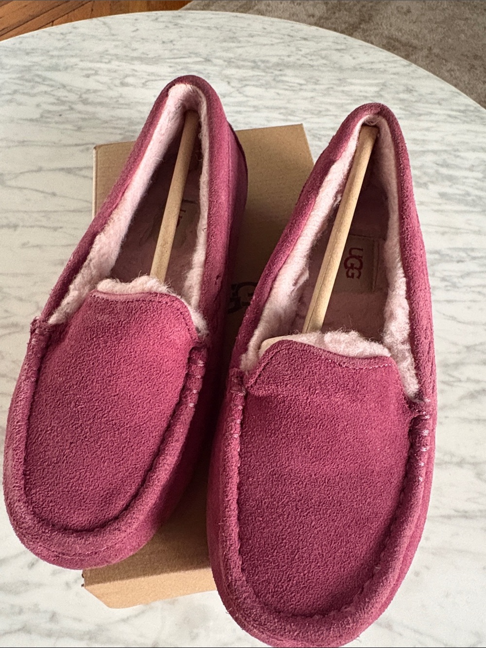 UGG Women’s Moccasin Slippers - Rose Pink